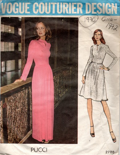 1972 vintage vogue couture - vogue,