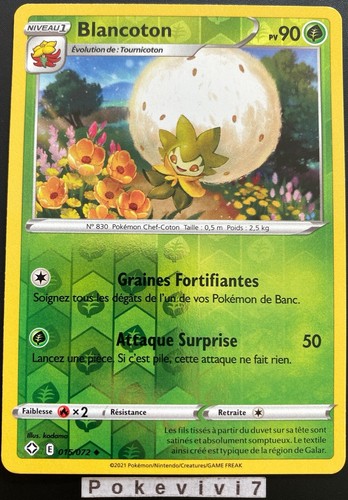 Carte pokemon blancoton - carte,