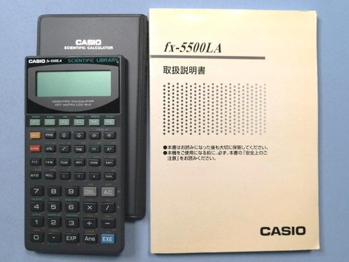 Casio 5500la scientific - casio,