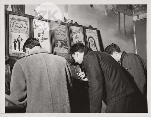 Mutoscope silent movie - silent,