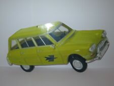 ACCROCHE CLES PORTE CLEFS MURAL en bois photo plastifiée CITROEN AMI 6 POSTE PTT