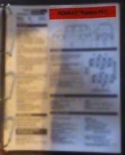 Espace V6i - Fiche Technique Renault