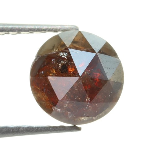 Diamant couleur rouge terre - diamant, de