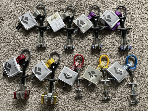 Black diamond climbing cams - black,