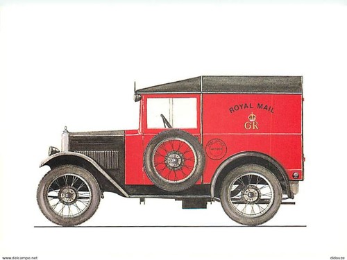 Carte postale automobiles - postale,