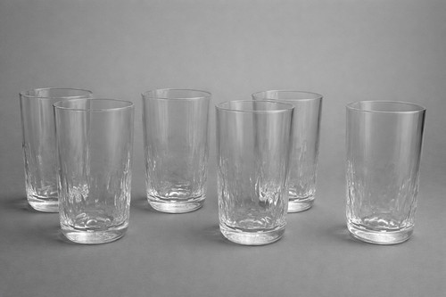 Lot verres cristal - de,