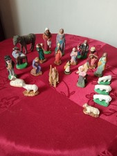 santons anciens Pour Creche Divers Personnages