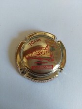 Capsule de champagne DU MONT HAUBAN NR plaquée or n° A1 a