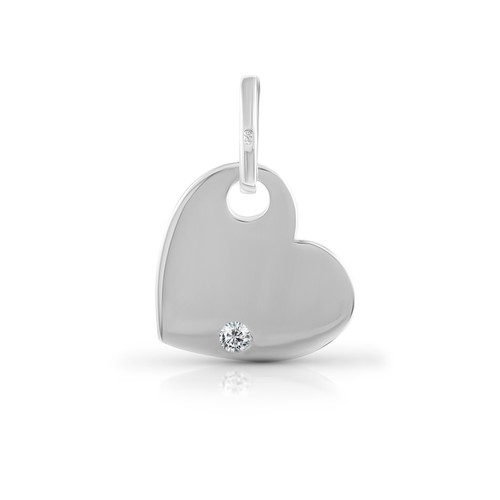 Pendentif argent sterling - en,