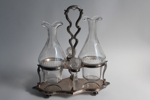 Huilier vinaigrier cristal - , et