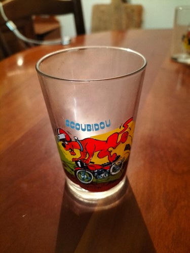 Verre scoubidou hanna - hanna, barbera