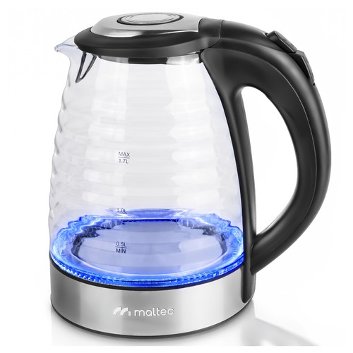 Bouilloire verre 2200w - bouilloire, 1,7l