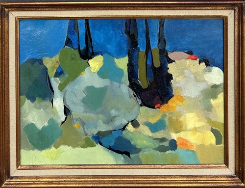 Original abstract landscape - original,
