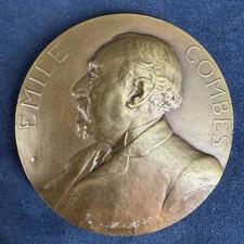 Médaille Bronze Émile Combes