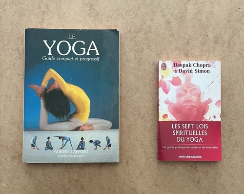 Lot livres yoga - lot, x