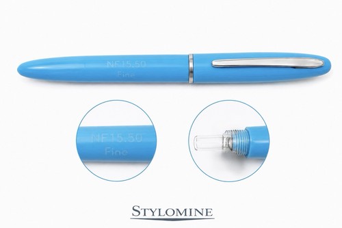 Stylomine stylo plume azzurra - stylomine, stylo-plume