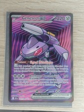 Carte Pokemon GENESECT 161/086 EX Full Art FA EV10.5 Foudre Noire BLK FR NEUF