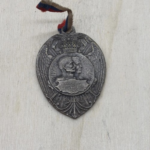 Médaille journée serbe - médaille,