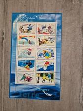 Planche de timbres de collection "sports de glisse 2004"