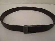 - AUTHENTIQUE  ceinture  OLLY GAN  cuir  (T)BEG  vintage 