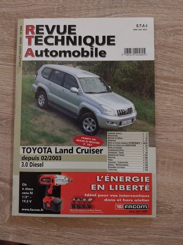 Revue technique toyota land - revue,
