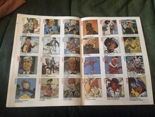 Tintin Maxi poster tous les héros de 1961 à 1972
