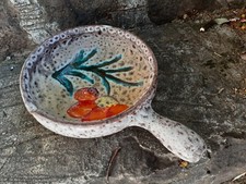  caquelon terre cuite / VALLAURIS  / poêlon céramique Vintage