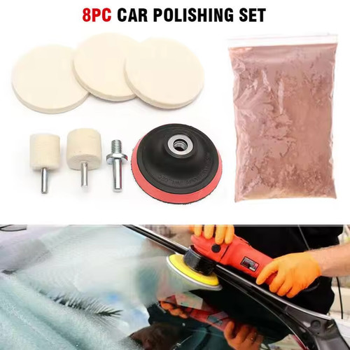 Kit complet polissage verre - de,