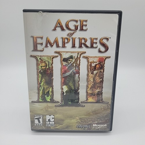 Age empires cd rom - empires, 3