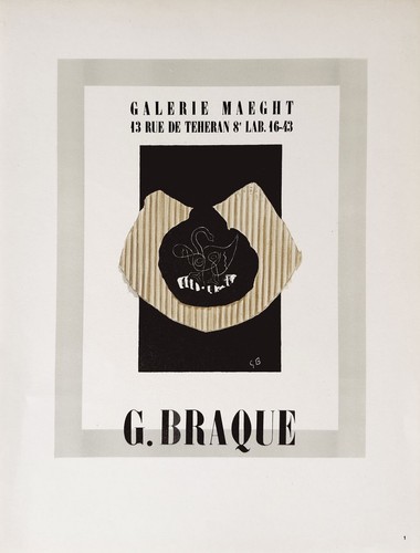 Georges braque affiche 1946 - af,