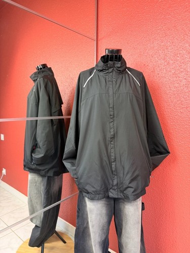 Veste coupe vent noire - veste, coupe-vent