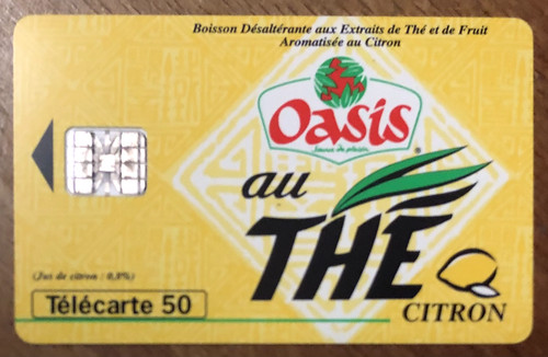 Oasis telecarte réf - telecarte,