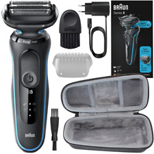 NEUF Rasoir Braun Series 5 50M1000s Wet Dry avec étui et brosse de nettoyage