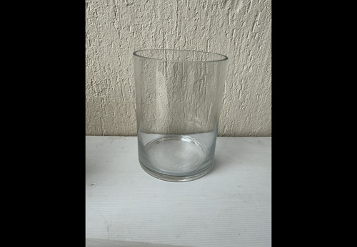 Vase rond verre - rond, en