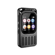 Portable Bluetooth MP3 Player Media FM Radio Recorder Voice Control(no Tf Card''
