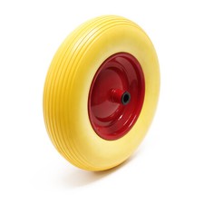 Roue complète de brouette en