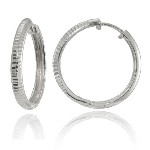 Argent sterling coupe diamant - argent,