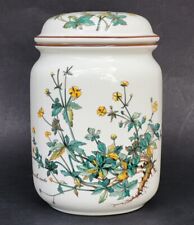Superbe GRAND POT COUVERT A EPICES signé VILLEROY & BOCH modèle BOTANICA 16,8cm