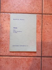 RAVEL Trio - Conducteur pour violon, violoncelle et piano Partition