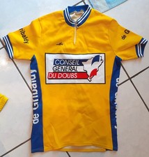 Ancien Maillot de CYCLISME 1970 Doubs Club : AMICALE BESANCON / GRIBALDY