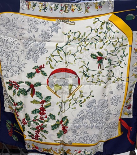Authentic hermes scarf silk - hermes,