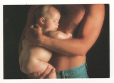 CARTE POSTALE BÉBÉ et PAPA - " MY BABY " - Photo : Chris NIKOLSON - NEUVE