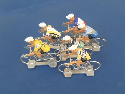 Lot cyclistes miniatures - 6,