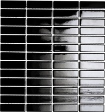 Mosaïque de Céramique Noir