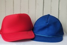 Set Of 2 Blank Trucker Hats