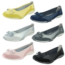 Ballerines En Cuir Pour Femmes