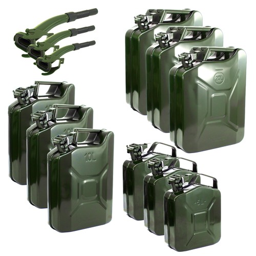 Bidons carburant en - bidons, de