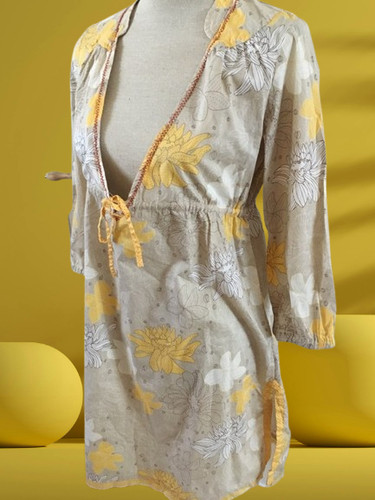 Robe tunique jaune - robe/tunique, miss