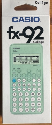 Casio collège - casio, fx-92