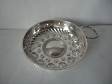 Tastevin en métal argenté